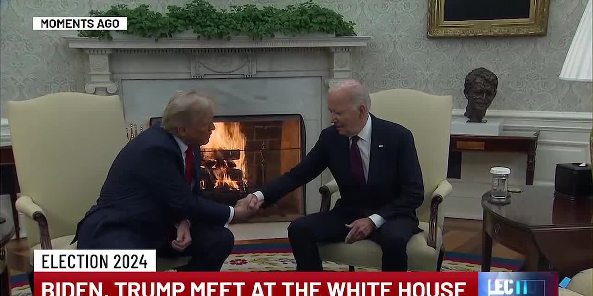 President Biden, President-elect Trump meet in the Oval Office [Video]