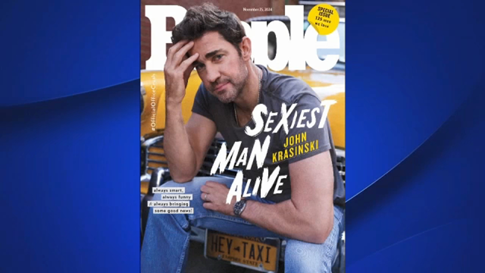 John Krasinski named People magazine’s ‘Sexiest Man Alive’ [Video]