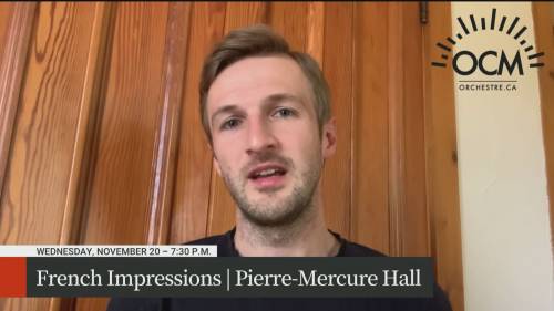 Community Shout Out: French Impressions at Salle Pierre-Mercure / Andrei Feher [Video]