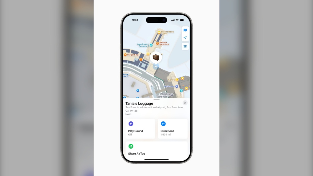 Air Canada to use Apple AirTag’s share location feature [Video]