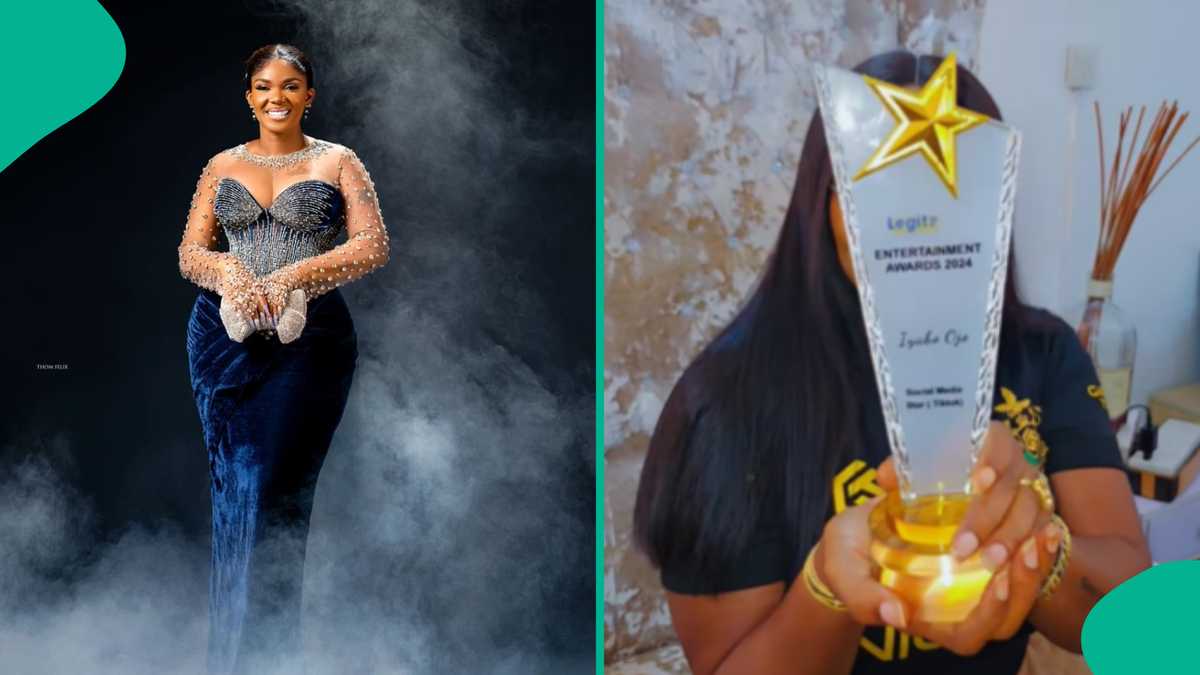 Iyabo Ojo Receives Legit Entertainment Award For TikTok Media Star: “Queen Mother for a Reason” [Video]