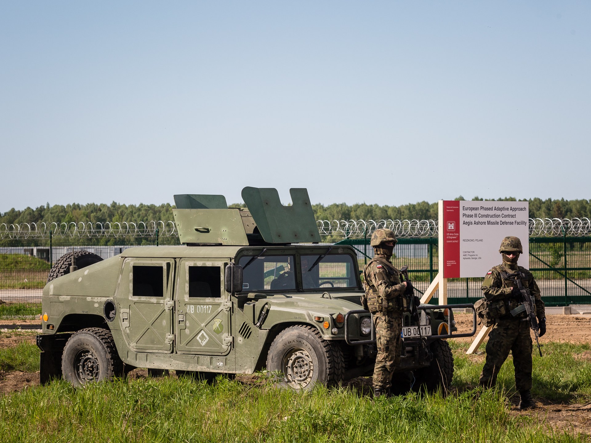 US opens missile base in northern Poland | Military News [Video]