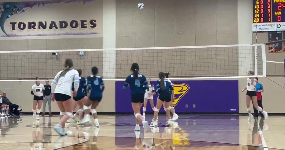 Dakota Valley wins Set 1 against Hanson during SoDak 16 match [Video]