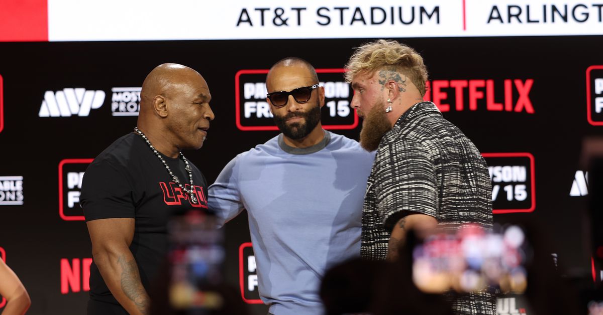 Jake Paul vs. Mike Tyson press conference video