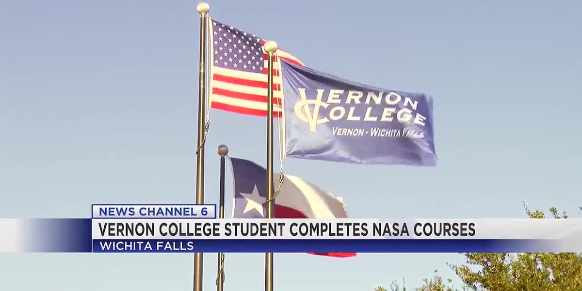 Vernon College student completes NASA courses [Video]