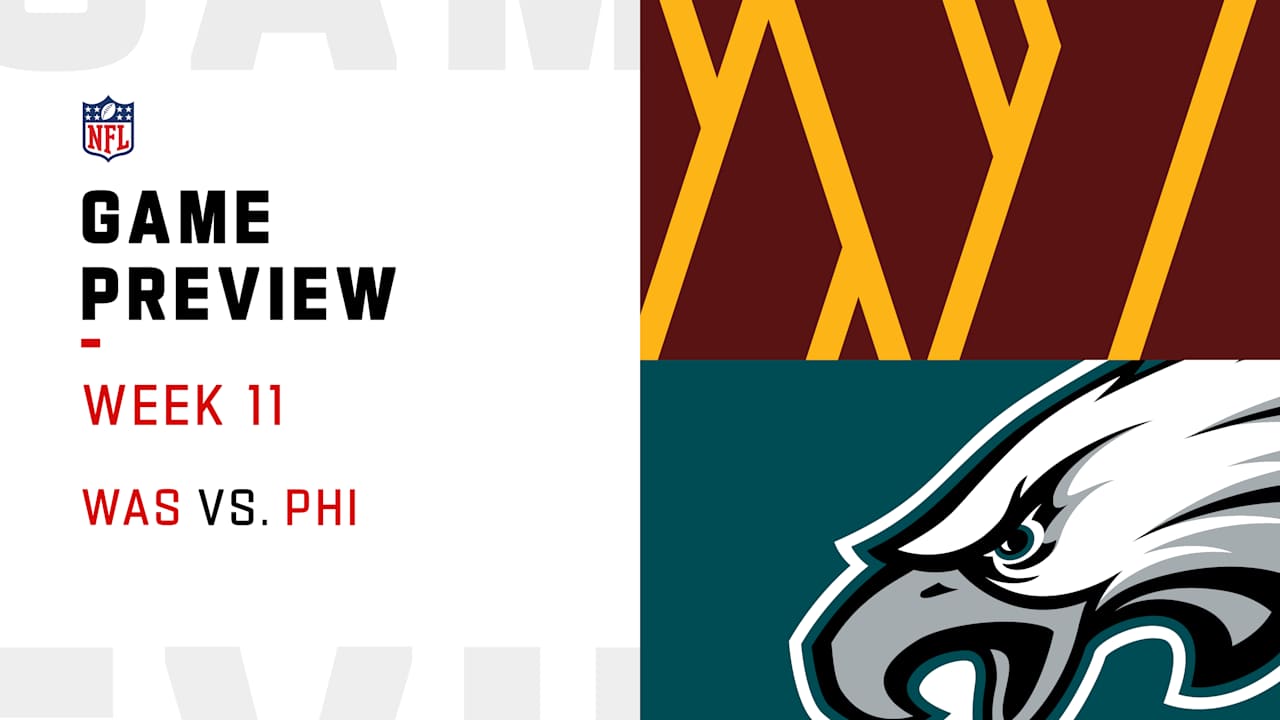 Commanders vs. Eagles preview Week 11 [Video]