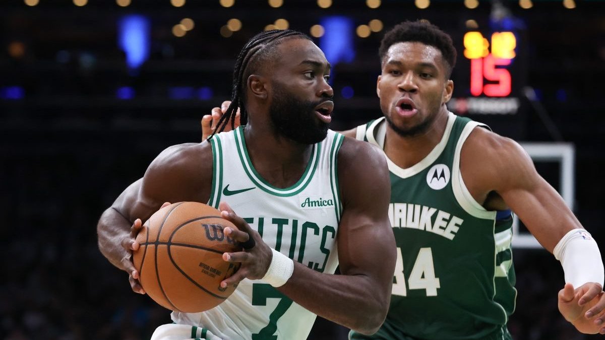 Jaylen Brown fires back at Nike for childish Giannis Antetokounmpo reference  NBC Boston [Video]