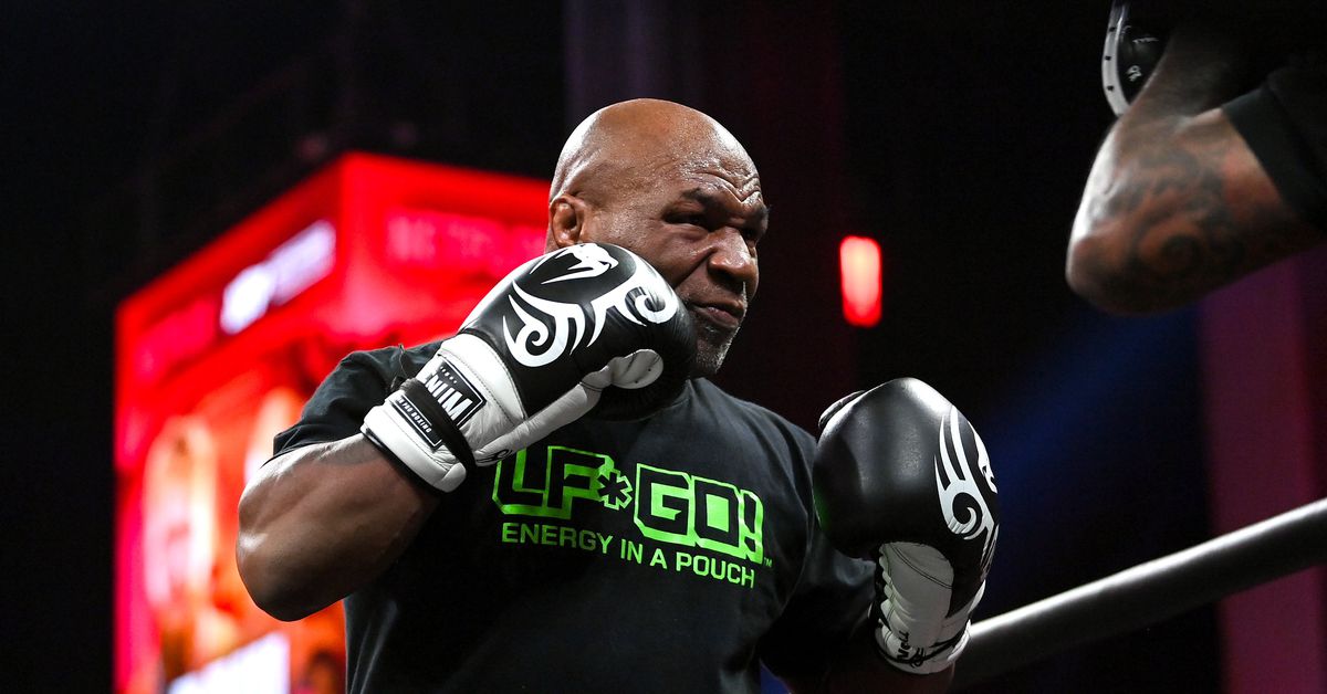 Mike Tyson looks shredded at 58 for official Paul vs. Tyson weigh-ins [Video]