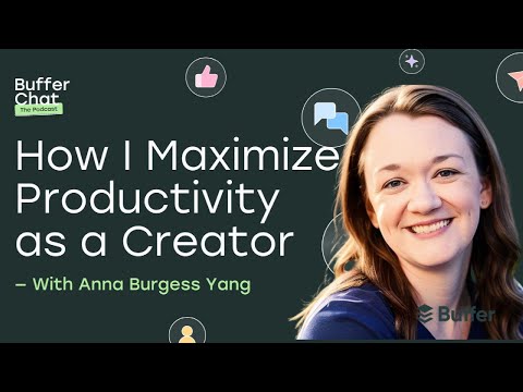 My Creator Tool Stack: Productivity Tips + Tools for Consistency with Anna Burgess Yang [Video]