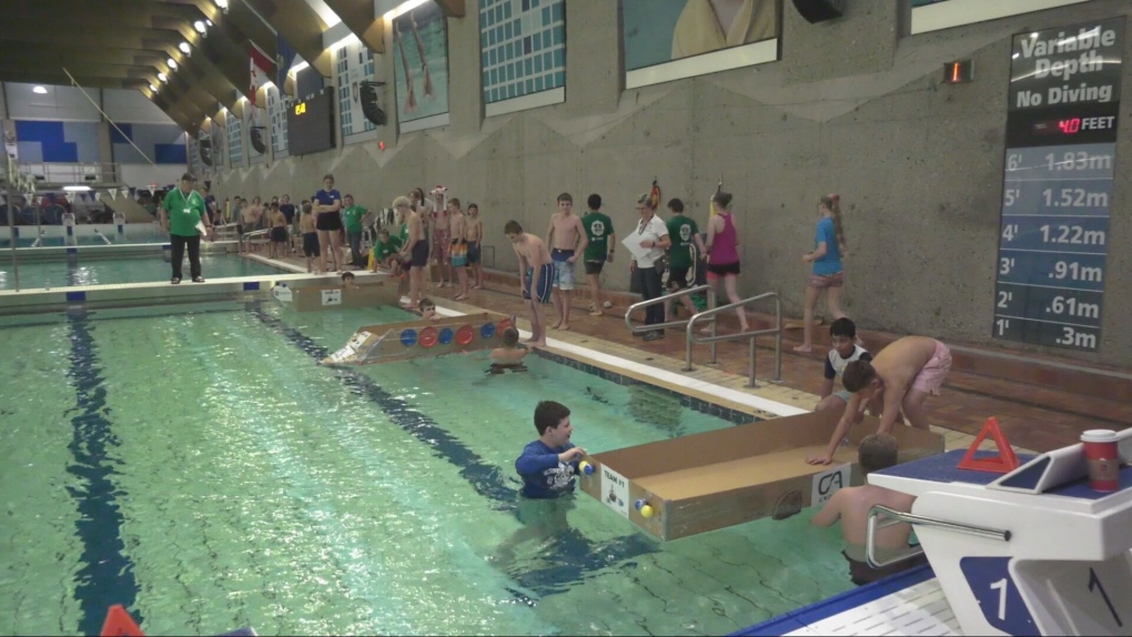 Lethbridge students learn problem-solving through cardboard boat building [Video]