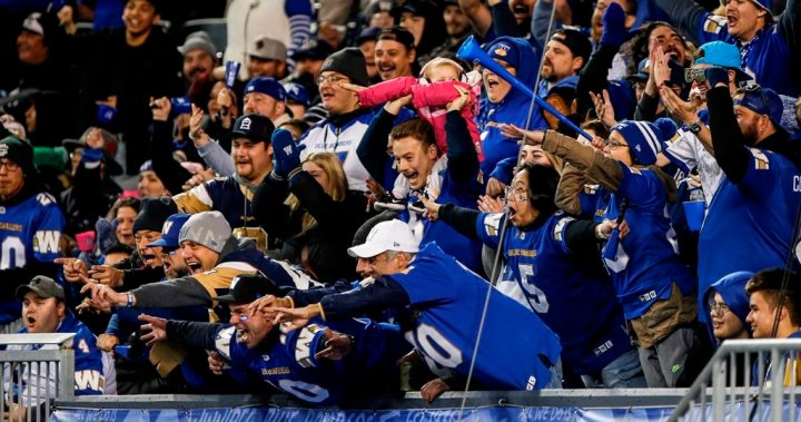 Manitobans energized over CFLs Grey-Cup bound Blue Bombers, high-flying Jets – Winnipeg [Video]