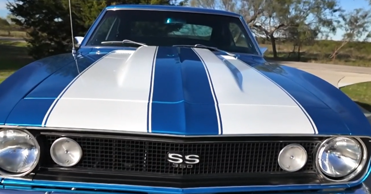 Son gifts father a restored Chevy Camaro decades after he let one go to raise a family [Video]