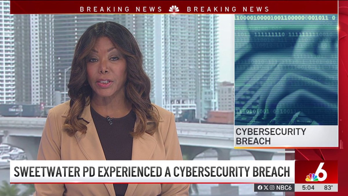 Sweetwater Police Department experiences cybersecurity breach  NBC 6 South Florida [Video]