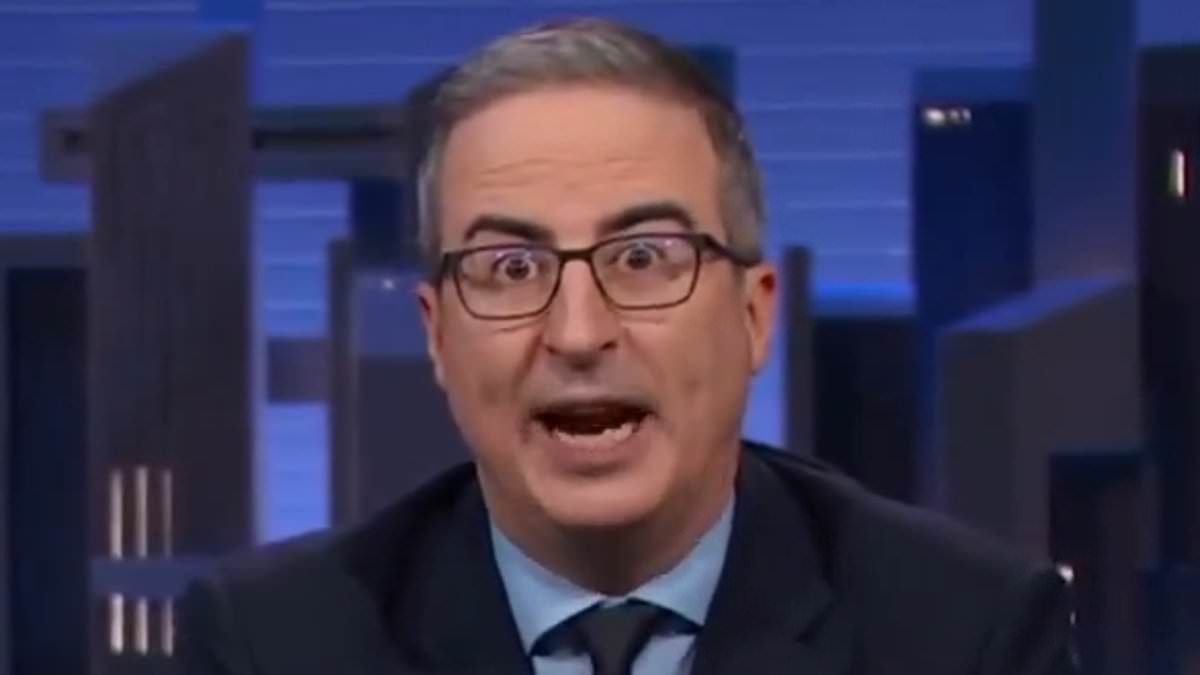 Snarling John Oliver loses his temper during angry TV rant backing transgender athletes [Video]