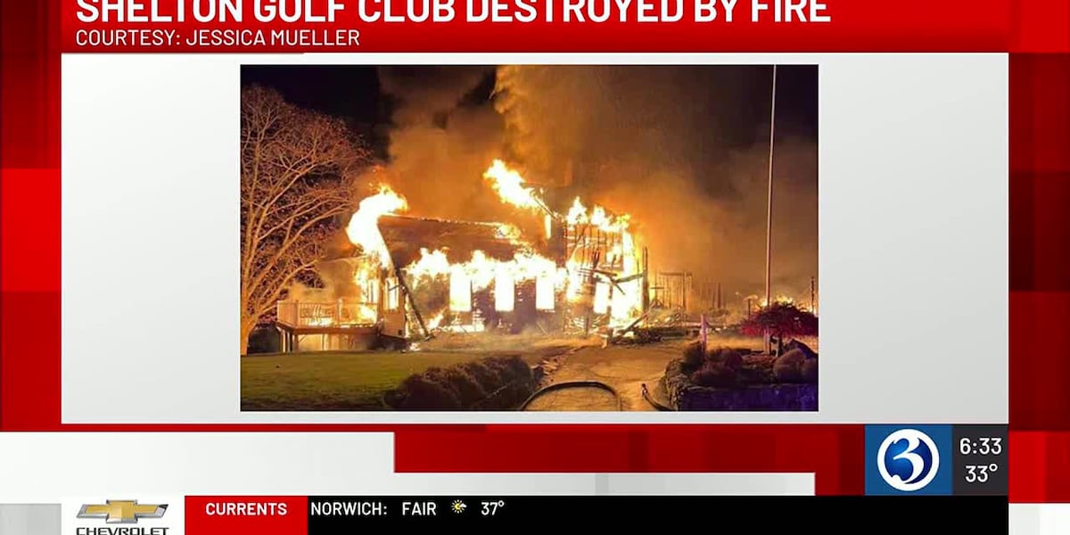 Historic Shelton golf club destroyed in overnight fire [Video]