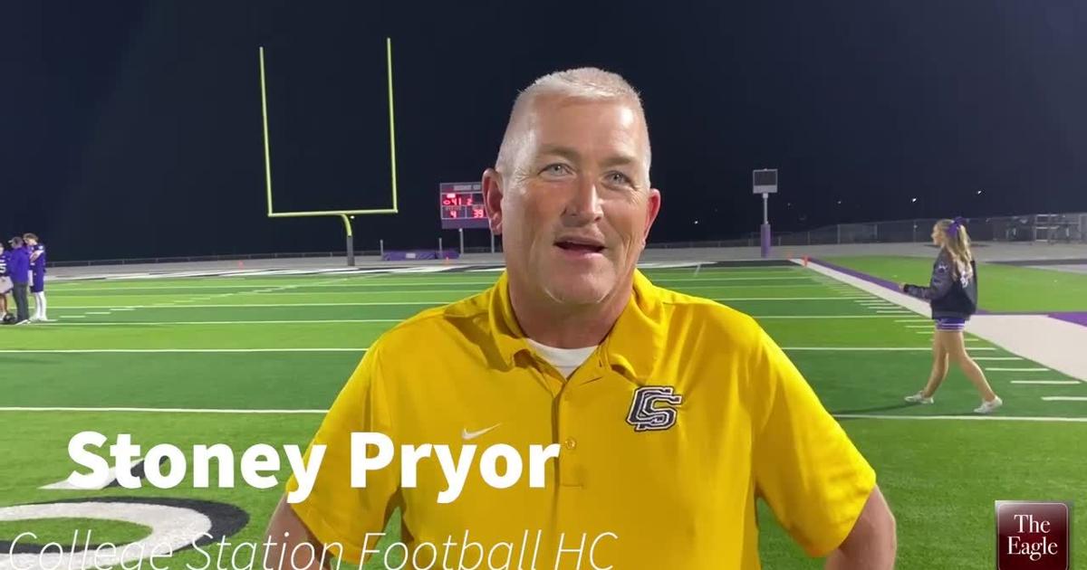 College Station HC Stoney Pryor discusses the Cougars