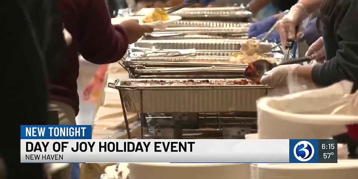 Annual Day of Joy brings Thanksgiving meals and essentials to families [Video]