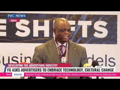 FG Charges Advertising Practitioners On Deployment Of Technology [Video]