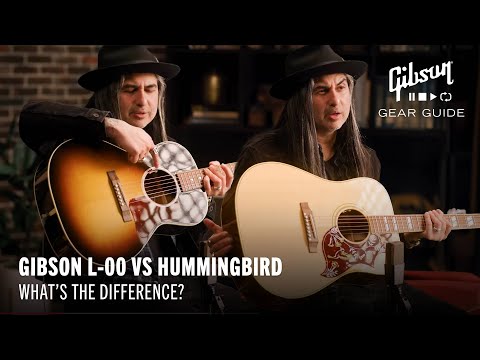 Gibson L-00 vs Gibson Hummingbird - Which is "best" for you? [Video]