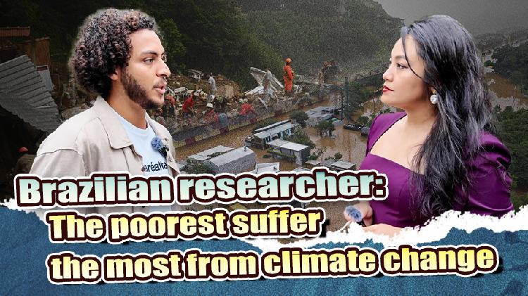 Brazilian researcher: The poorest suffer the most from climate change [Video]