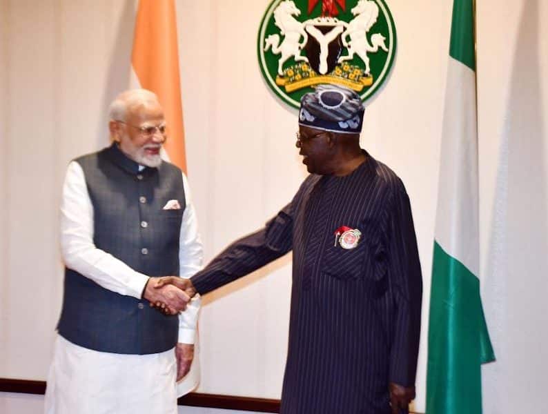 Watch Moment Indian PM Modi Called Tinubu Ore Mi (Video)