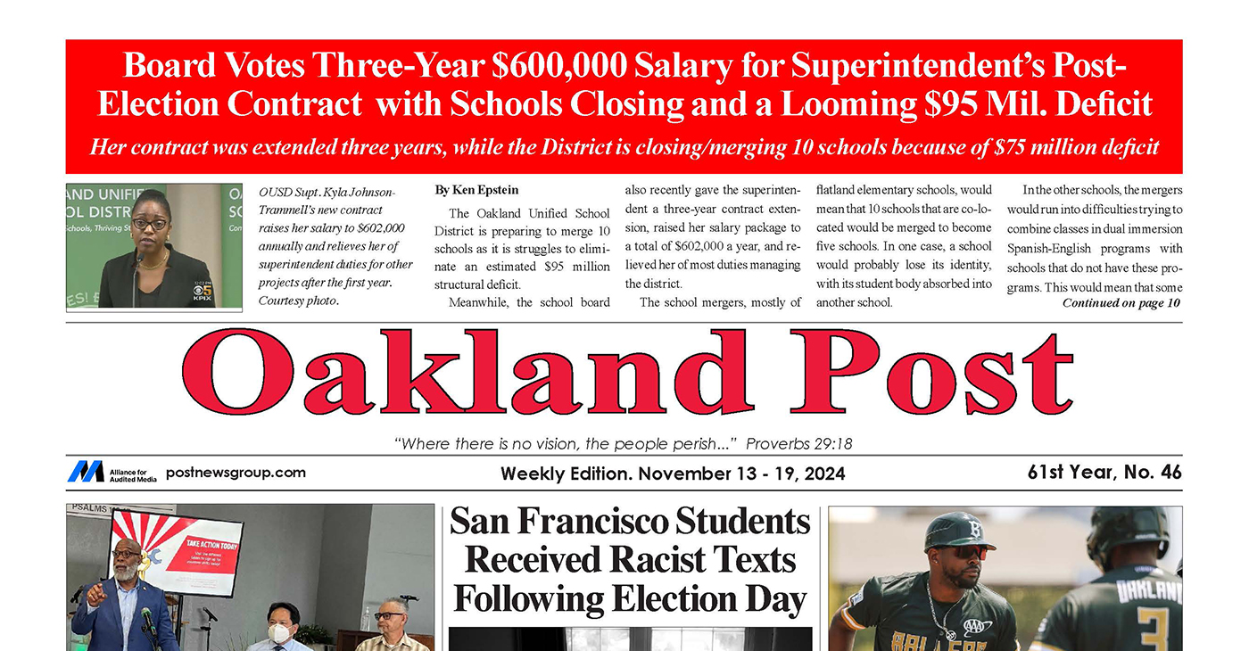 Oakland Post: Week of November 13  19, 2024 [Video]