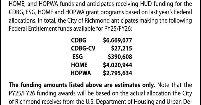 CITY OF RICHMOND DEPT OF HOUSING AND COMMUNITY DEVELOPMENT [Video]