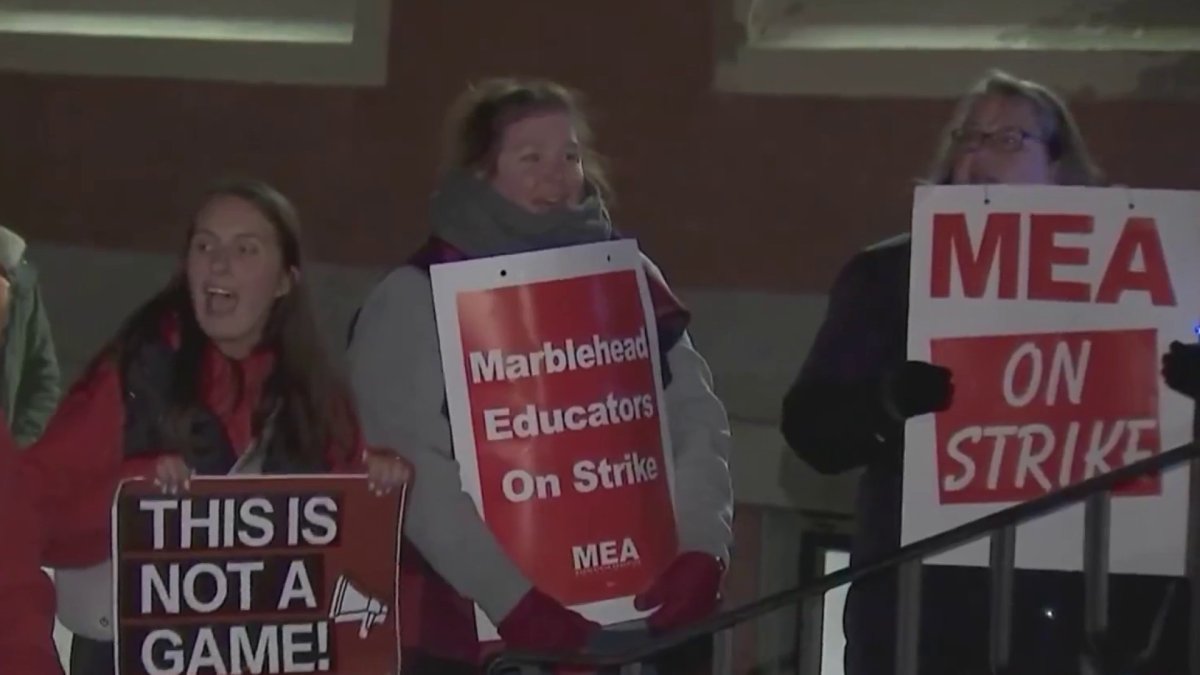 Teachers strike in North Shore continues  NBC Boston [Video]