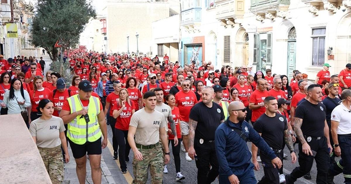 Hundreds attend President’s Walk in aid of Malta Community Chest Fund [Video]