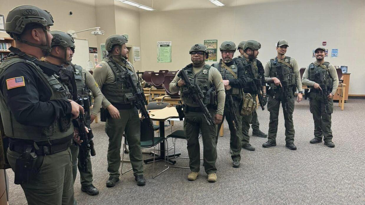 Adams County Sheriffs Office conducts training at McFarlan Middle School [Video]