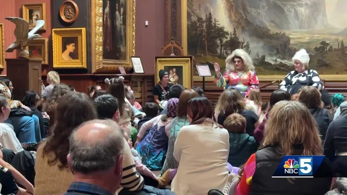 Drag Story Hour draws support and protest in St. Johnsbury [Video]