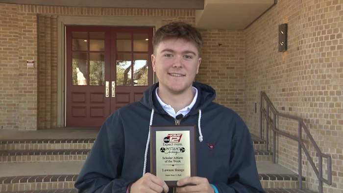 Scholar Athlete of the Week: Lawson Runge, Saint Marys Hall [Video]