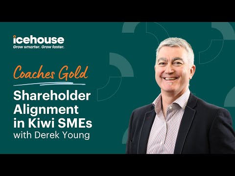 Shareholder Agreements in Kiwi SMEs | Coaches Gold with Derek Young [Video]