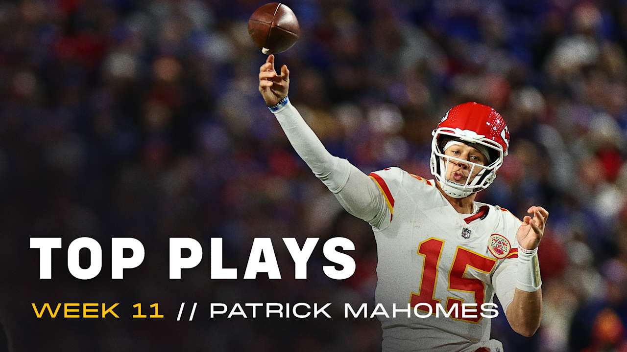 Kansas City Chiefs Quarterback Patrick Mahomes’ Best Plays from Three-Touchdown Game in Week 11 vs. Buffalo Bills [Video]