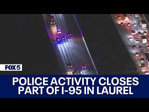 Police activity closes part of Interstate 95 in Laurel | FOX 5 DC [Video]