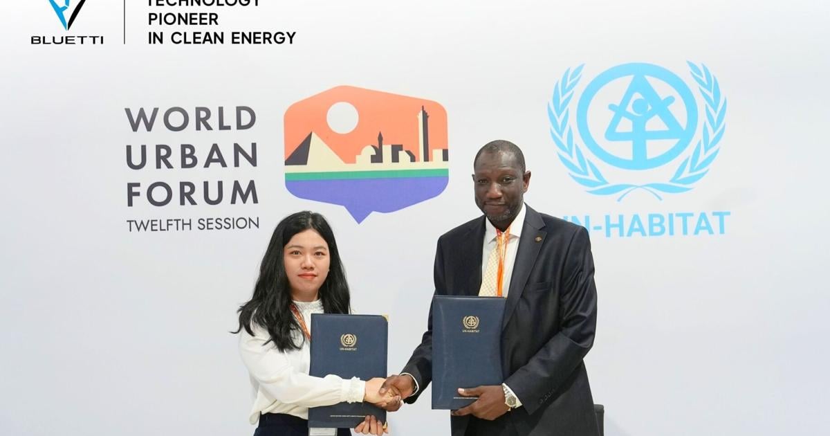 BLUETTI and UN-Habitat Forge Partnership to Promote Clean Energy and Sustainable Development Across Africa | PR Newswire [Video]