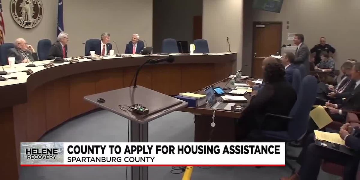 Spartanburg County plans to apply for state aid to help family homes affected by Helene [Video]