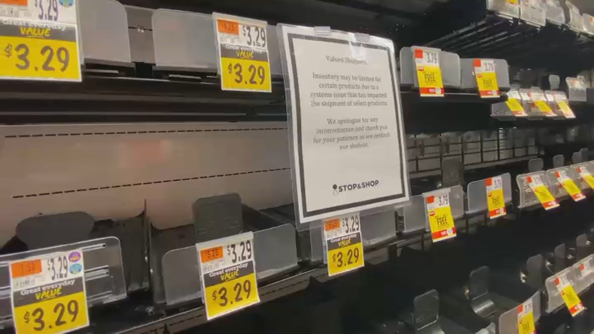 Cyberattack leaves some shelves bare ahead of Thanksgiving at supermarkets  NBC Boston [Video]