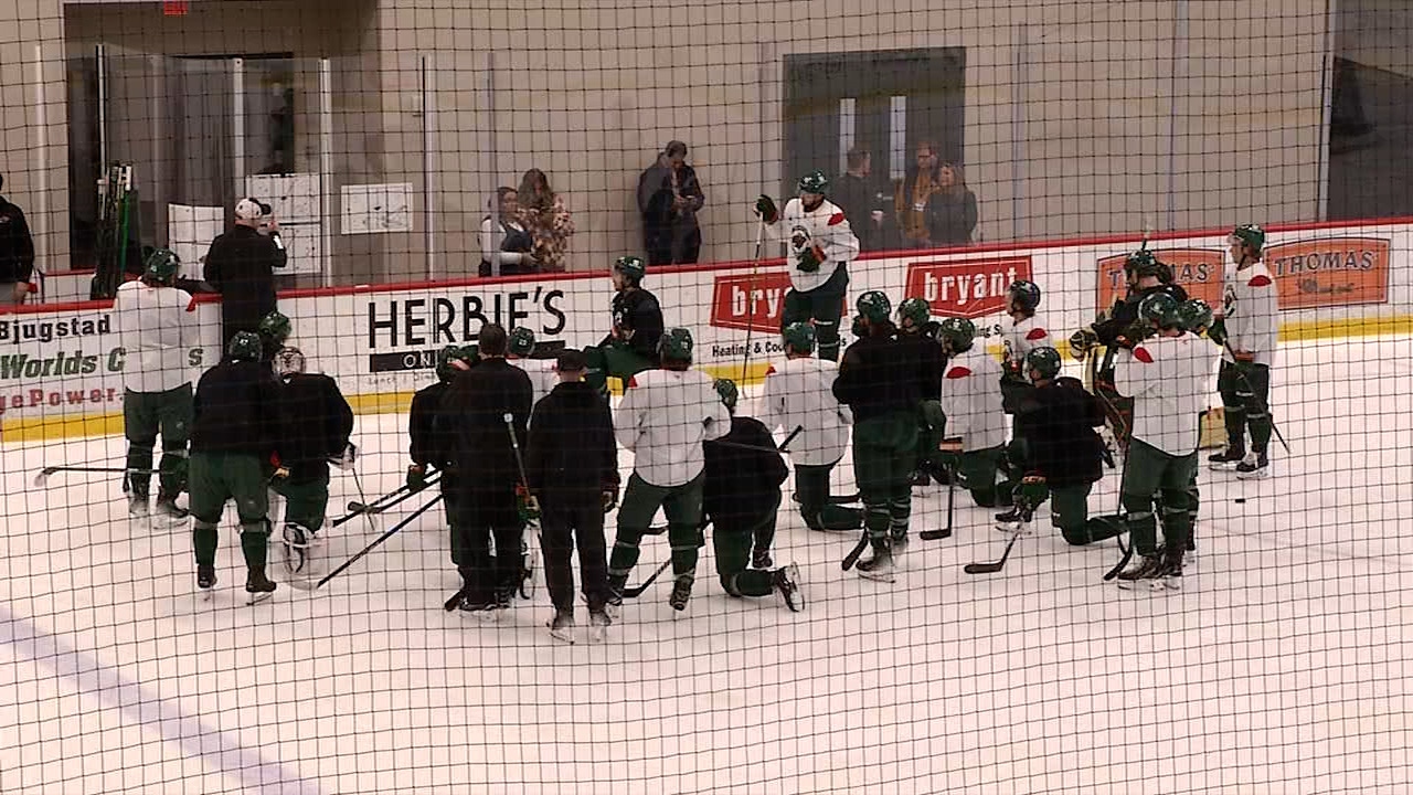 Watch: Wild coach Hynes talks upcoming road trip, adjusting to Zuccarello injury [Video]