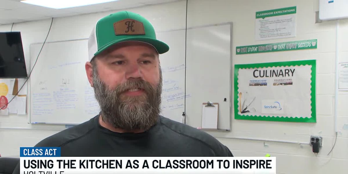 Chef-turned-teacher at Holtville High School uses the kitchen to inspire [Video]