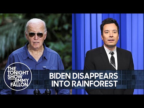 Biden Meanders into Amazon Rainforest, Americans Prepare for Trump’s Looming Tariffs | Tonight Show [Video]