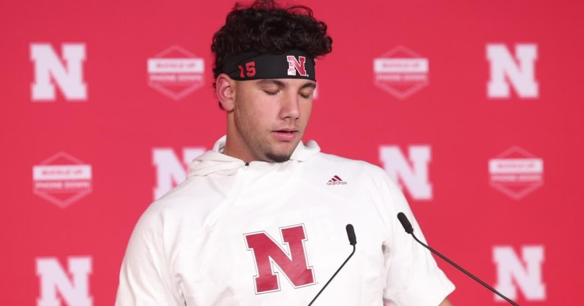 Nebraska QB Dylan Raiola  Nov. 19 [Video]