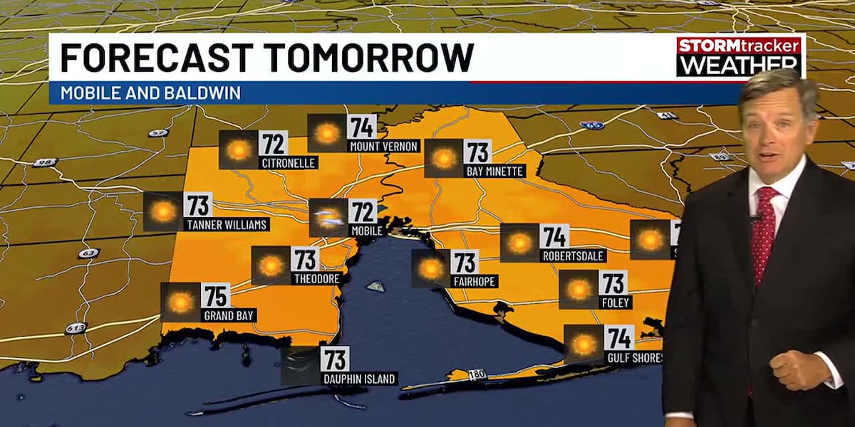 Sunshine to return Wednesday [Video]