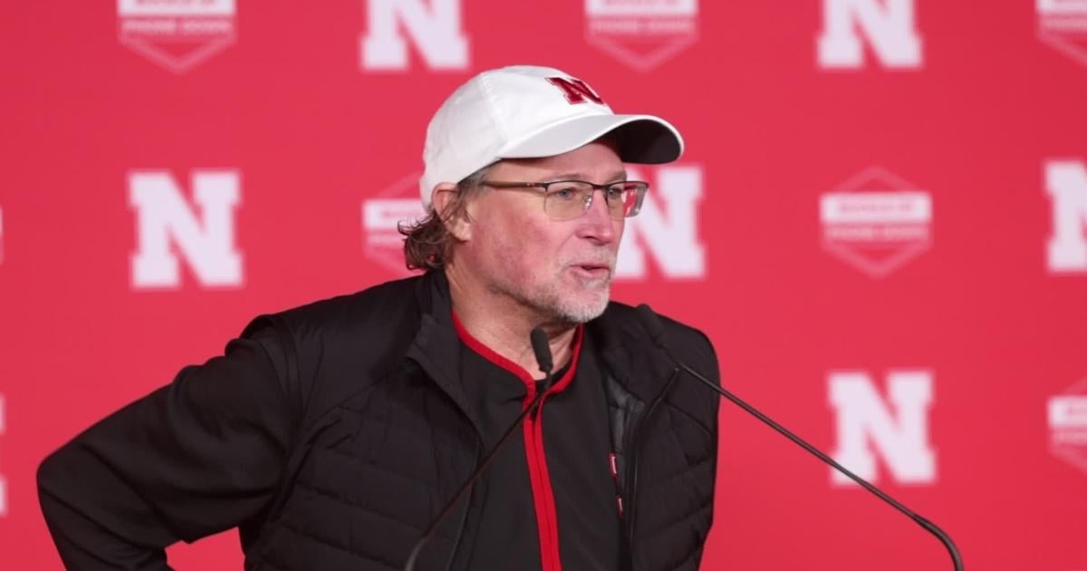 Nebraska offensive coordinator Dana Holgorsen  Nov. 19 [Video]