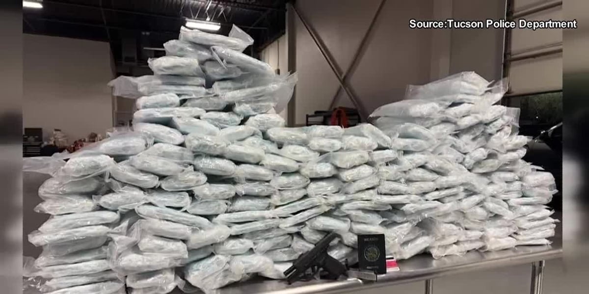 Tucson Police help recover over 1.1 million fentanyl pills in traffic stop [Video]