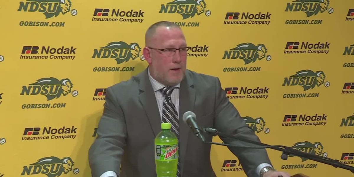 North Dakota State Football press conference [Video]