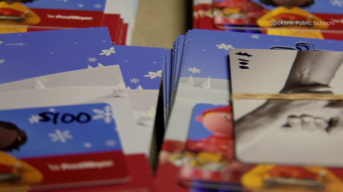 Spokane Public Schools gift card drive taking place [Video]