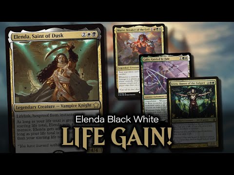 eedi-H – Elenda Saint of Dusk vs Marisi vs Calix vs Savra | Foundations MTG Commander Gameplay [Video]