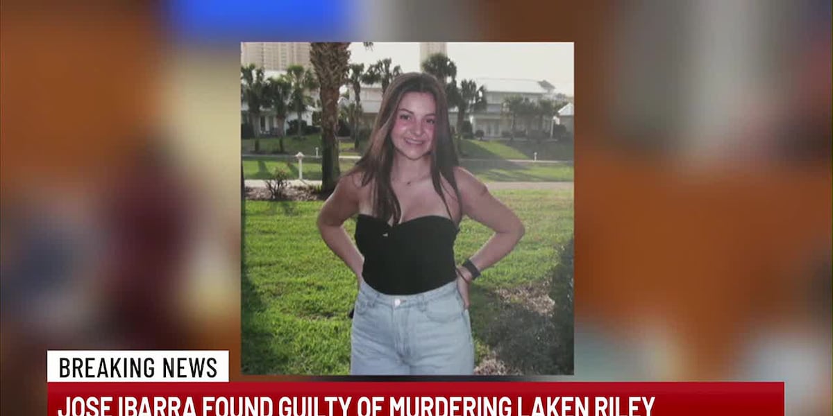 Jose Ibarra found guilty of murdering Laken Riley [Video]