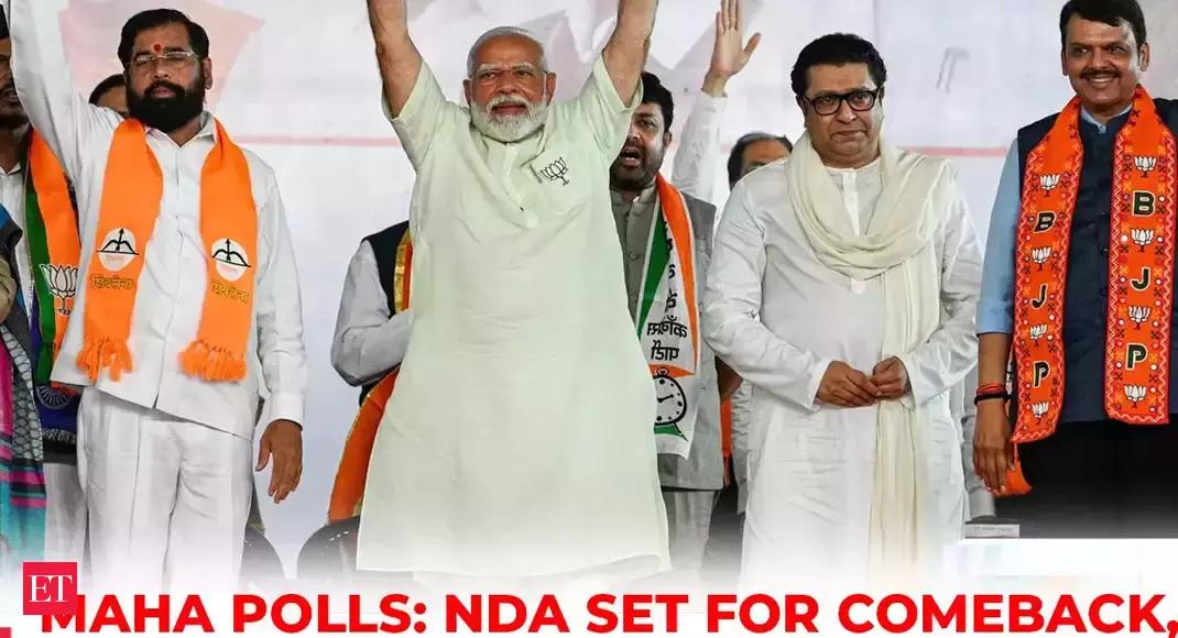 Maharashtra Exit Polls: NDA alliance set for comeback, INDI to again wait for 5 years? - The Economic Times Video